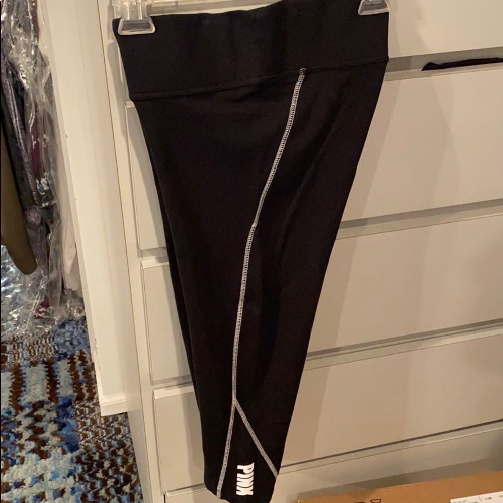 SOLD Pink yoga capris